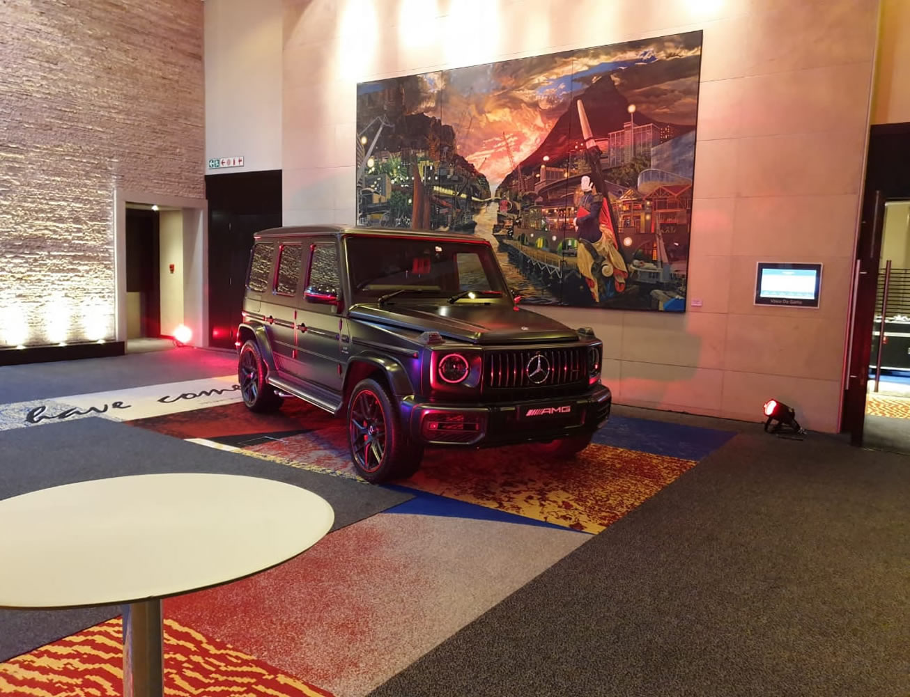 Mercedes-Benz AMG G63 at Laureus Sport for Good at the Westin in Cape Town